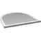 Ekena Millwork Round Top Surface Mount PVC Gable Vent: Functional, w/ 2"W x 2"P Brickmould Sill Frame, 40"W x 42"H GVPRT40X4203SF - alternate 2